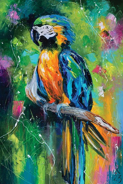 Parrots: Parrot by KuptsovaArt