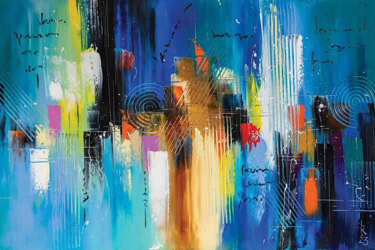 Strange City by KuptsovaArt wall art