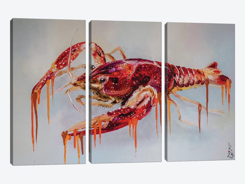 Cancer by KuptsovaArt 3-piece Canvas Print