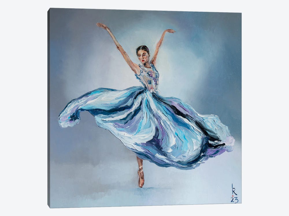 Pretty Ballerina by KuptsovaArt 1-piece Canvas Print