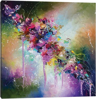 Flowering Branch II Canvas Art Print - KuptsovaArt