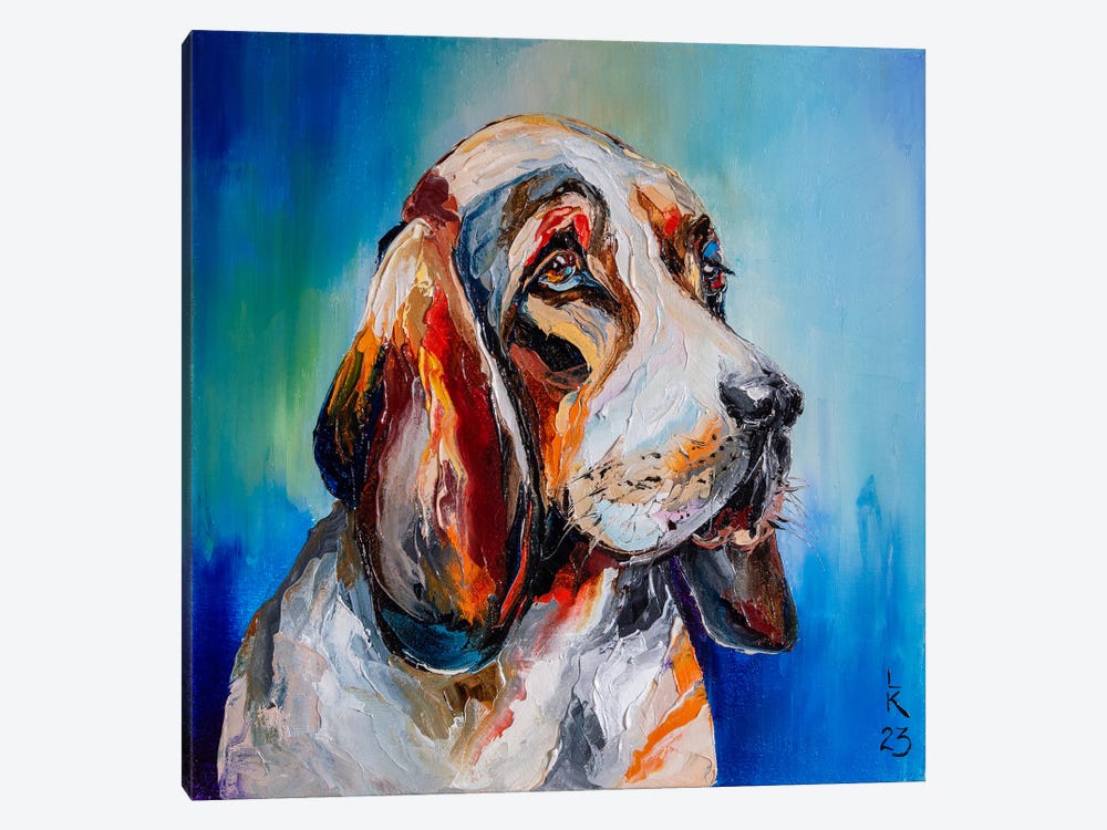 Sad Beagle by KuptsovaArt 1-piece Art Print