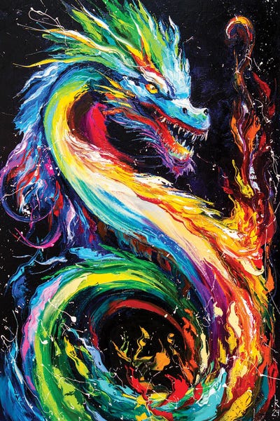 Dragons: Fire Dragon by KuptsovaArt