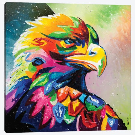 Eagle Canvas Print #KPV55} by KuptsovaArt Canvas Print