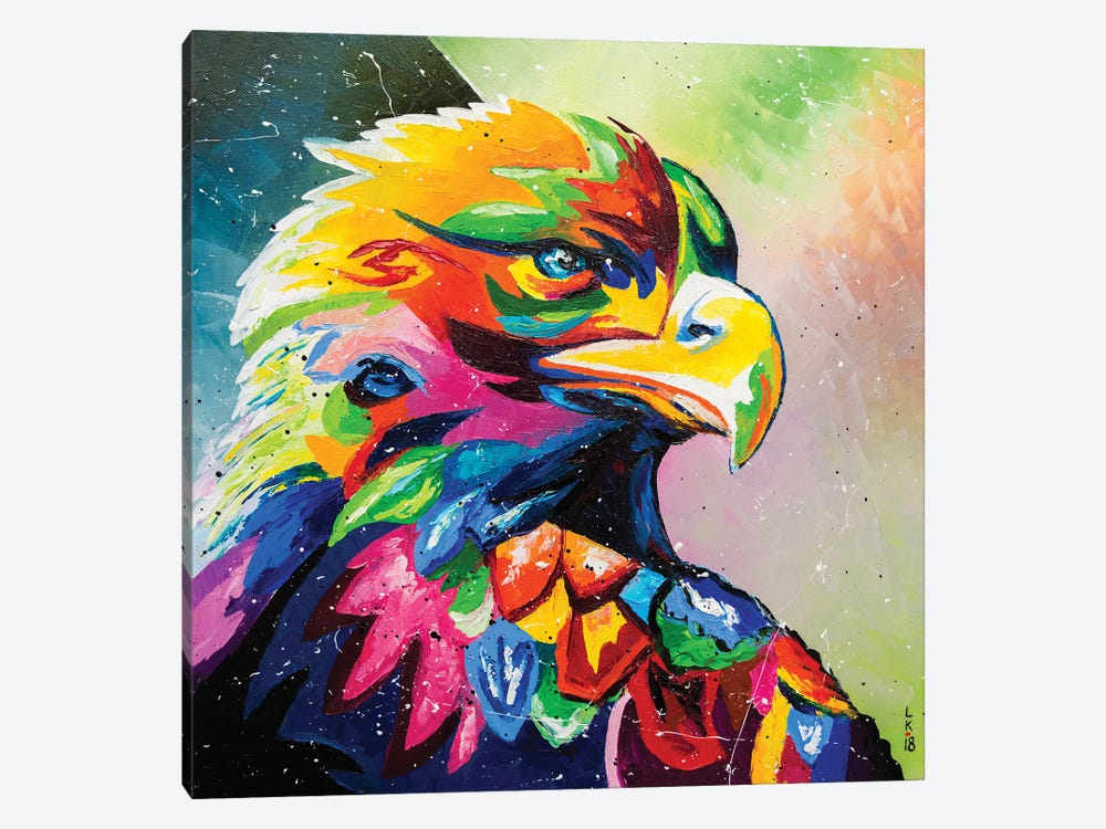 Eagle by KuptsovaArt 1-piece Canvas Art Print