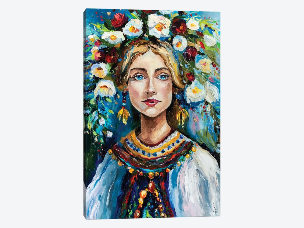 Ukrainian Beauty by KuptsovaArt 1-piece Art Print