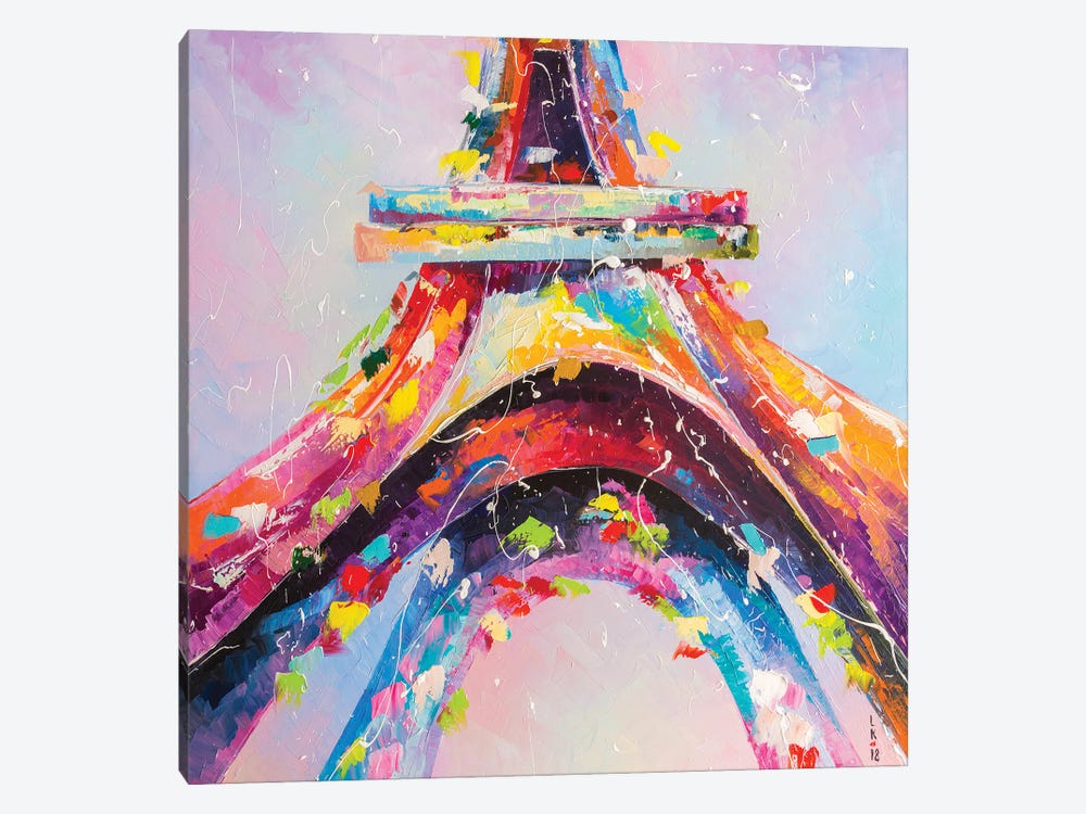 Eiffel Tower by KuptsovaArt 1-piece Canvas Artwork