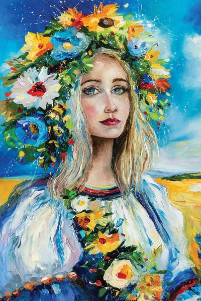 Ukraine: Ukrainian Woman by KuptsovaArt
