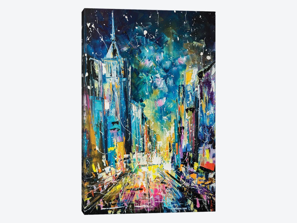 Evening Of 5 Avenue by KuptsovaArt 1-piece Canvas Print