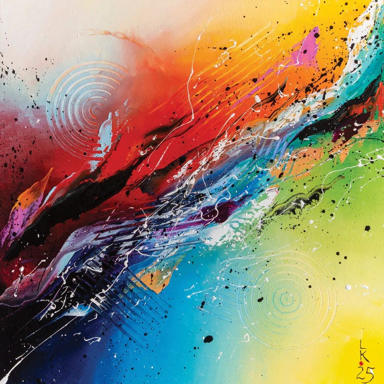 Color Explosion by KuptsovaArt wall art