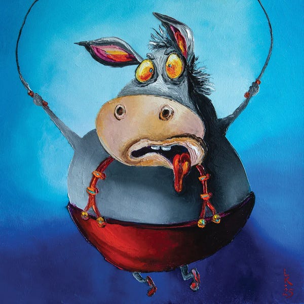 Donkeys: Donkeys Last Workout by KuptsovaArt