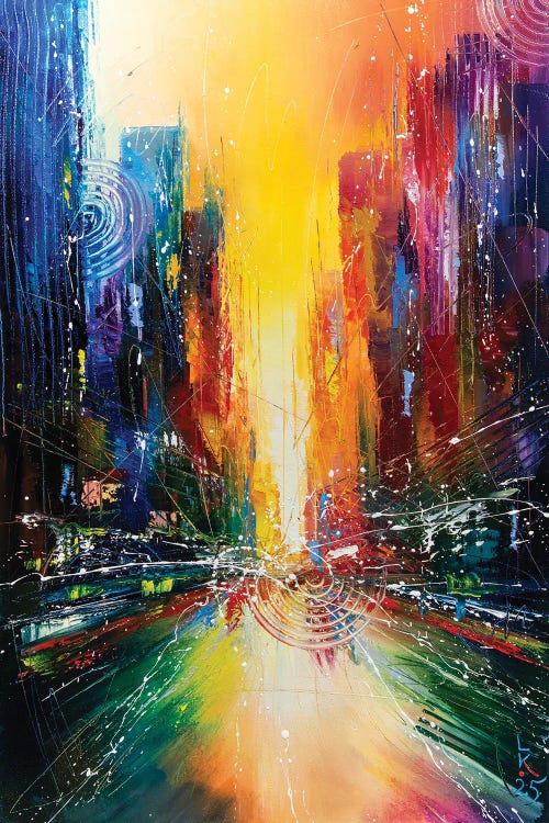 Urban Awakening by KuptsovaArt wall art