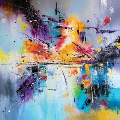 Fire Ice by KuptsovaArt canvas print