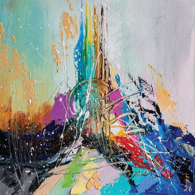 Canvas Print: Electric Pulse by KuptsovaArt - thumbnail