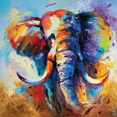 Canvas Print: Wild Majesty by KuptsovaArt - thumbnail