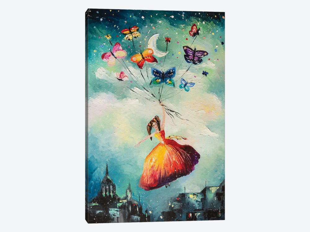Fly Away by KuptsovaArt 1-piece Canvas Artwork