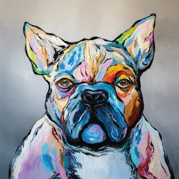 French Bulldogs: French Bulldog by KuptsovaArt