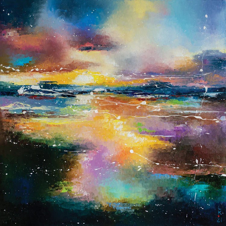 Impression Of The Sea Sunset II