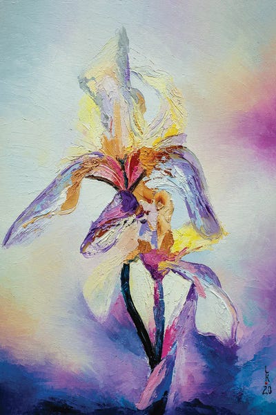 Irises: Iris Flower by KuptsovaArt