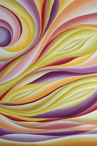 Similar To Georgia O'Keeffe: Softening by Shushanik Karapetyan