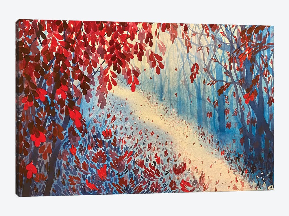 Through The Forest by Shushanik Karapetyan 1-piece Canvas Print