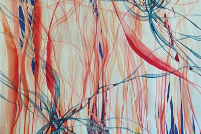 Tangled by Shushanik Karapetyan framed wall art