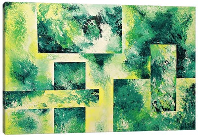 Fields Of Green Canvas Art Print - Shushanik Karapetyan