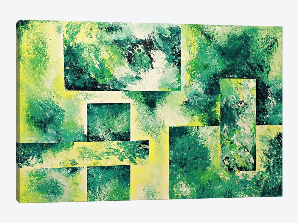 Fields Of Green by Shushanik Karapetyan 1-piece Canvas Artwork