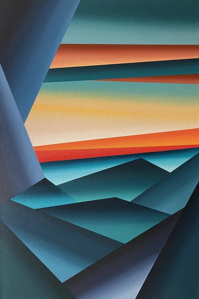 Geographical Geometrics: Look Through Me III by Shushanik Karapetyan