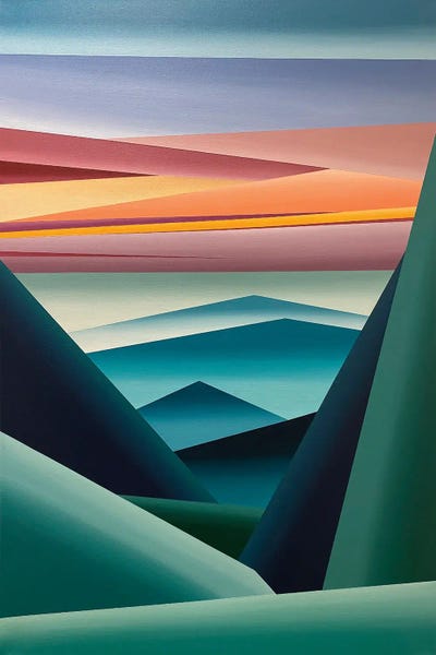 Geographical Geometrics: Look Through Me IV by Shushanik Karapetyan