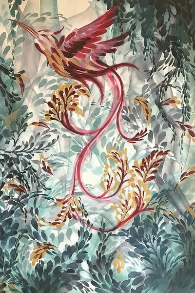 The Flight Of Spring by Shushanik Karapetyan acrylic art print