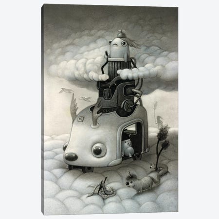 Cloud Crawler Canvas Print #KRA13} by Kristian Adam Canvas Wall Art