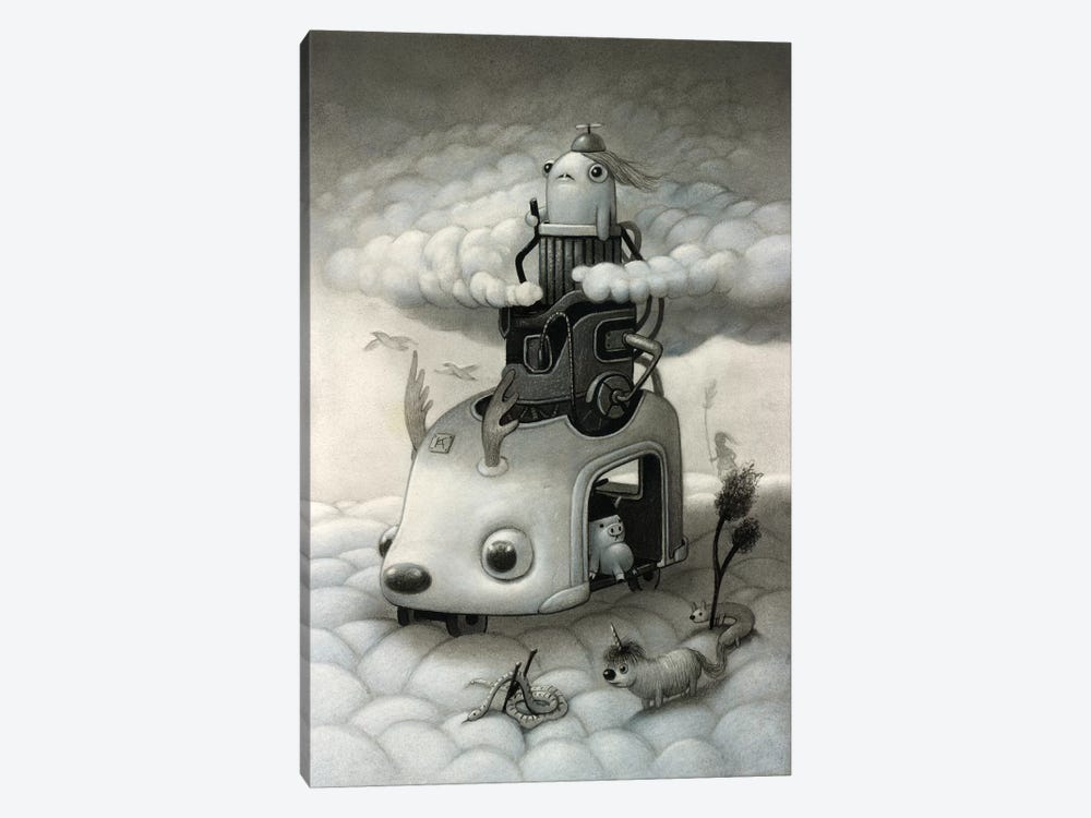 Cloud Crawler by Kristian Adam 1-piece Art Print