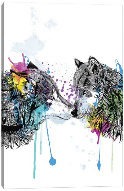 Wolves Canvas Art Print