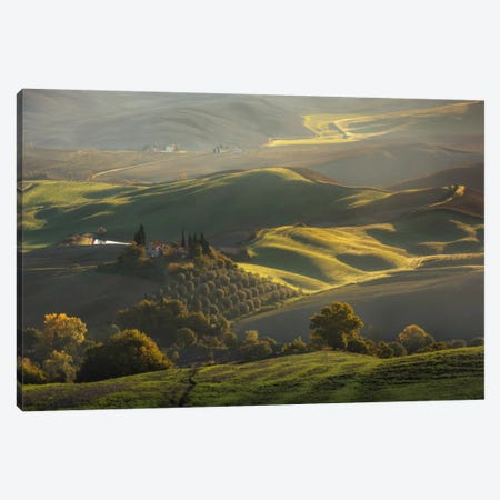 Autumn In Tuscany III Canvas Print #KRD32} by Daniel Kordan Canvas Print