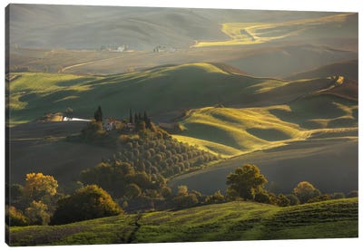 Autumn In Tuscany III Canvas Art Print - Country Scenic Photography