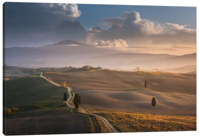 Autumn In Tuscany IX Canvas Art Print - Daniel Kordan