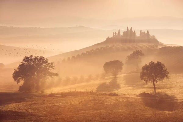 Daniel Kordan: Autumn In Tuscany XII by Daniel Kordan