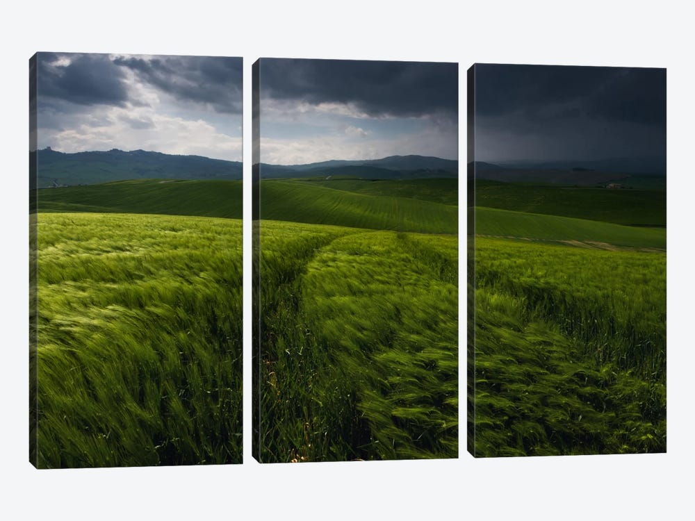 Before The Tuscany Storm by Daniel Kordan 3-piece Canvas Artwork
