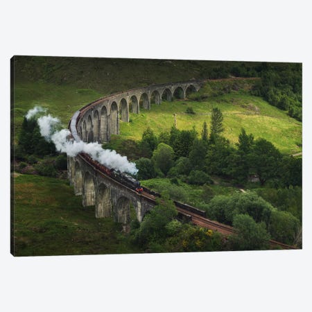 Hogwarts Express, Scotland Canvas Print #KRD45} by Daniel Kordan Canvas Art Print