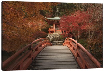 Autumn In Japan IV Canvas Art Print - Japan Art
