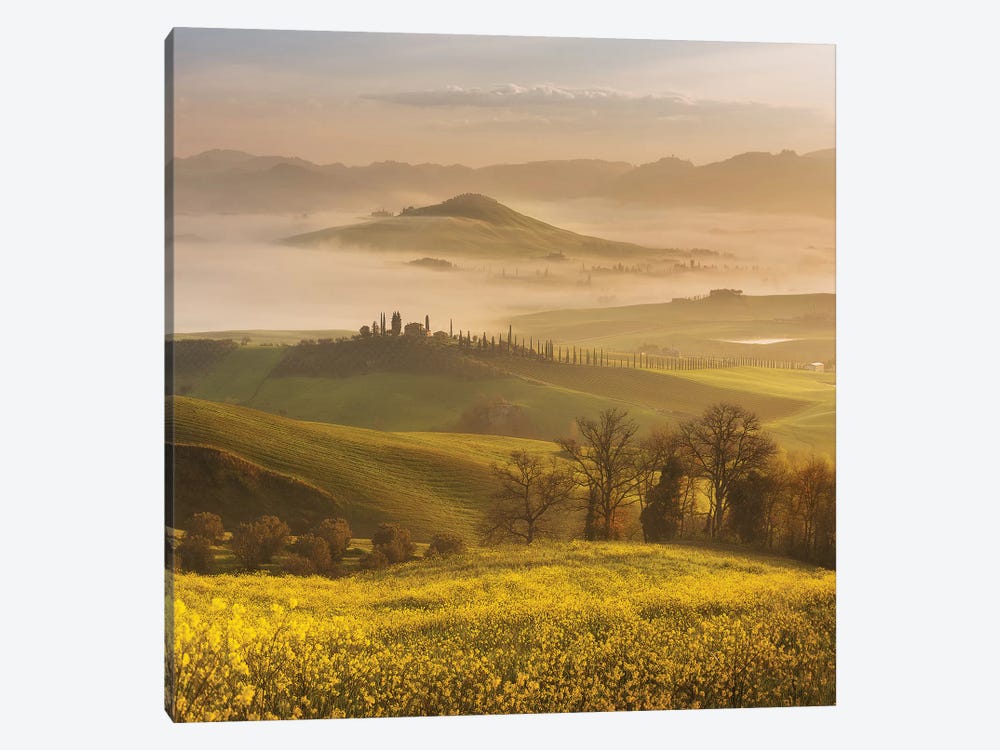 Spring In Tuscany III by Daniel Kordan 1-piece Canvas Art Print