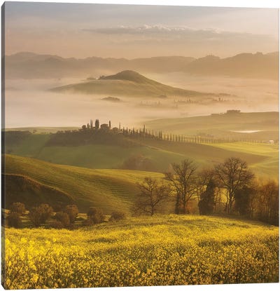 Spring In Tuscany III Canvas Art Print - Daniel Kordan