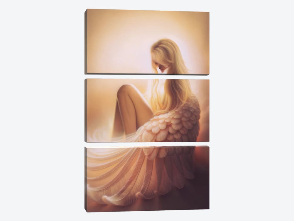 Angelic by Kirk Reinert 3-piece Canvas Artwork