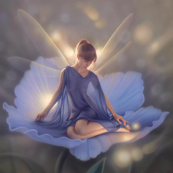 Fairies: In The Garden Of Light by Kirk Reinert