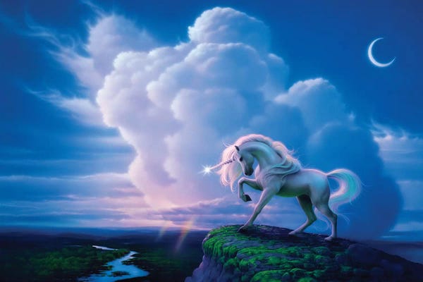 Valleys: Rainbow Unicorn by Kirk Reinert