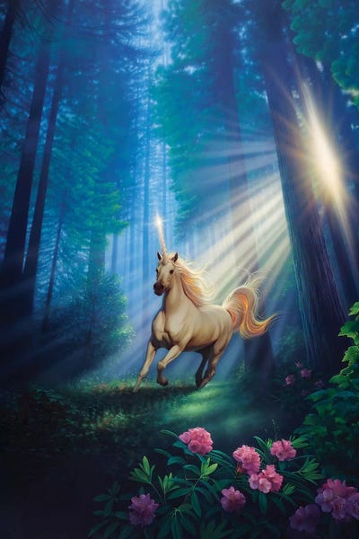 Unicorns: Secret Forest by Kirk Reinert