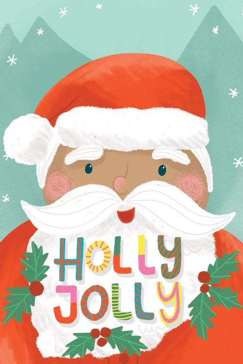 Holly Jolly by Kristina Hultkrantz wall art