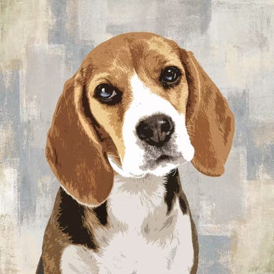 Beagle Art Print by Keri Rodgers | iCanvas