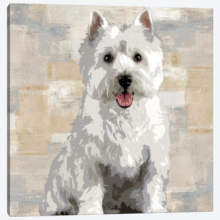 West Highland White Terrier Canvas Print #KRO16} by Keri Rodgers Canvas Art Print